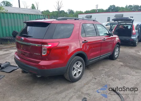 2013 Ford Explorer z USA, uszkodzony, nr VIN 1FM5K7B8XDGB99367